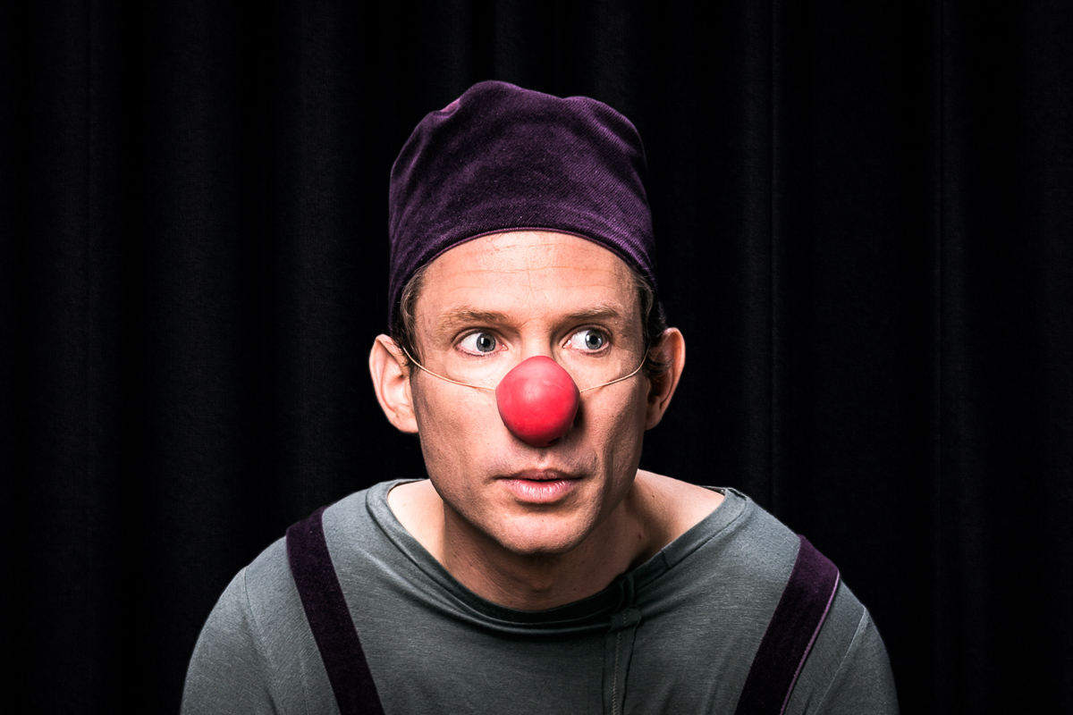  Je suis suis là portrait du clown