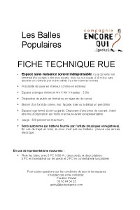 lien vers fiche technique rue